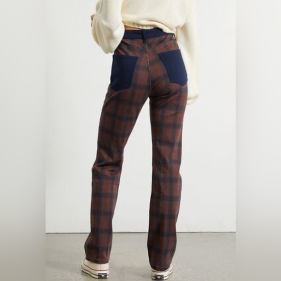 0305 - WEWOREWHAT Color Block Icon Jeans size 26 - Picture 2 of 8